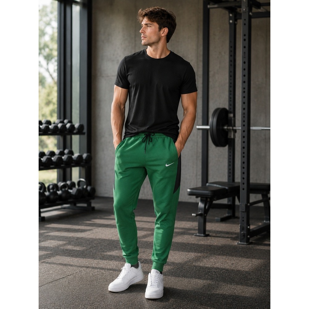 Nike Sweatpants Mens Medium Green Gorpcore Athleisure Streetwear FD1133-343